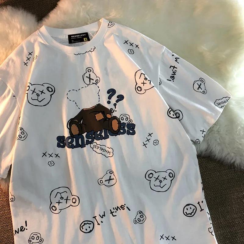 Women's Summer Short-sleeved Plus Size Loose Top  All-match T-shirt