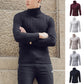 6-color Lightweight Shirt High Neck Pullover Knitted Twist Sweater Long Sleeve Comfortable Trend