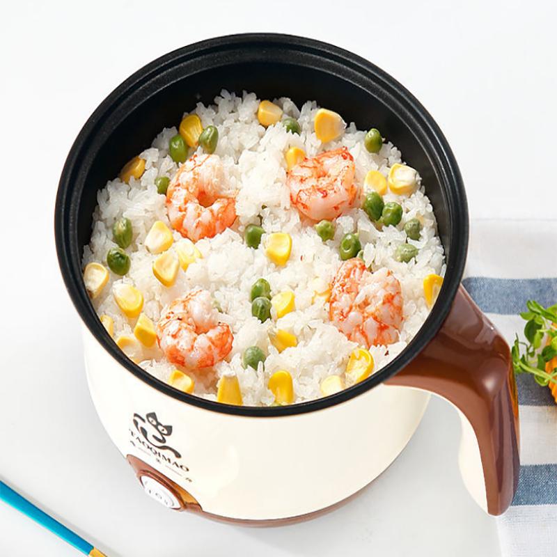 Non-stick Electric Frying Pan, Multifunctional Student Dormitory Artifact, Household Low-power Electric Steamer