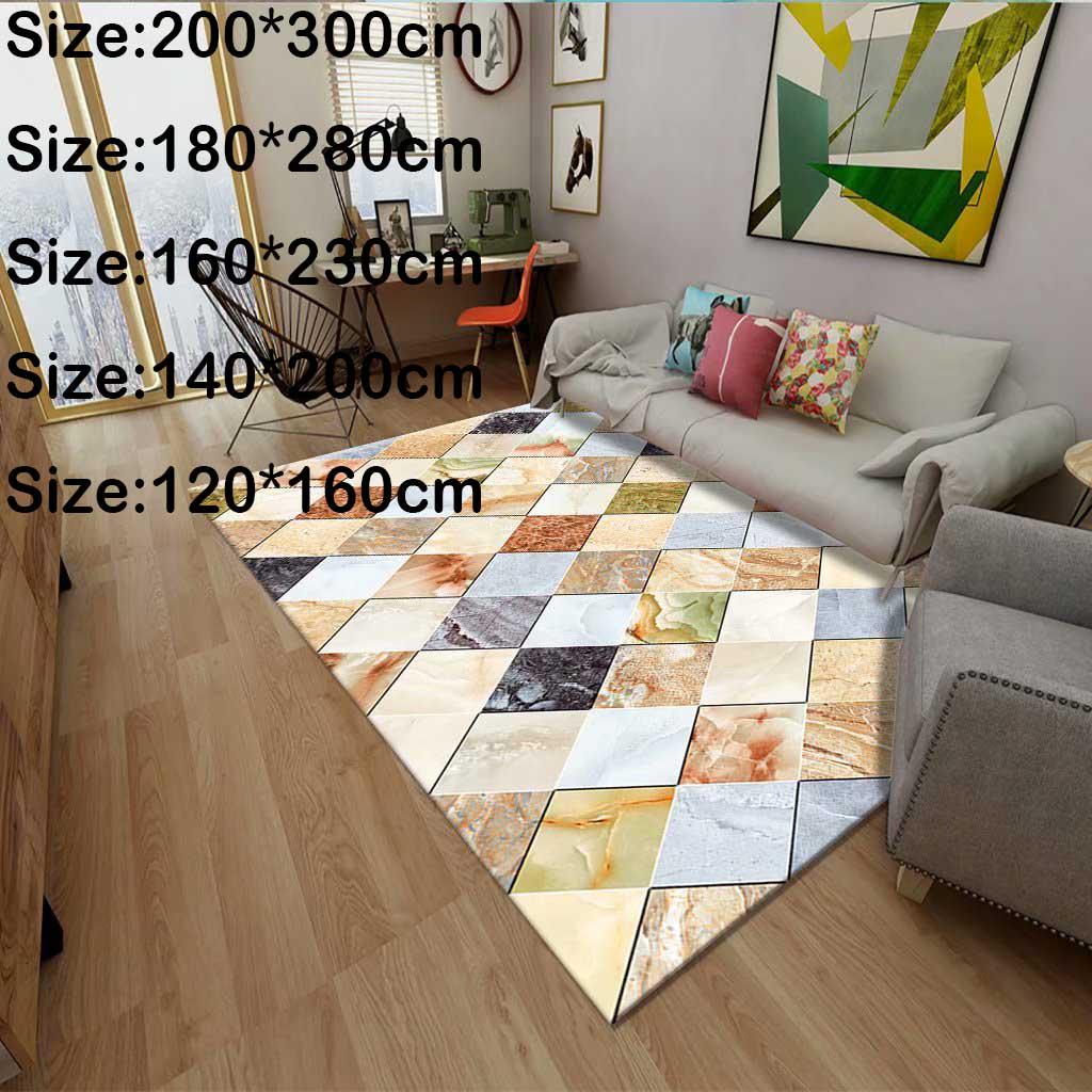 Bedroom sofa rug simple nordic ethnic style rug bed and breakfast living room rug coffee table pad