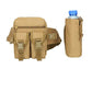 Men's Mountaineering Riding Multifunctional Water Bottle Pockets Outdoor Travel Hiking Pockets Sports Tactical Bag