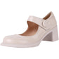 Single Shoes Women's Early Spring Retro Round Toe Thick Heel Mary Jane Shoes Female College Style Big Toe Shoes