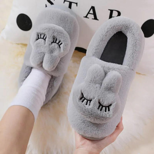 Cotton Slippers Women's Bag with Indoor Thick Bottom Cotton Shoes Slippers Household Autumn and Winter