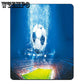 Camping Carpet 3D Football Pattern Tapestry Comfortable Home Blanket Beach Blanket