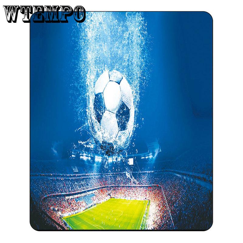 Camping Carpet 3D Football Pattern Tapestry Comfortable Home Blanket Beach Blanket