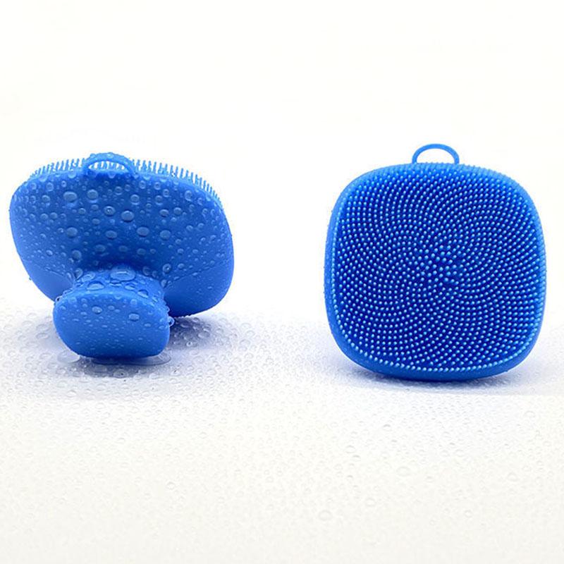Facial Cleansing Artifact Silicone Facial Cleansing Beauty Brush Soft Bristles Manual Massage Cleansing Brush Facial Deep Cleansing Pores