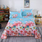 Cotton Bed Linen and Pillowcase Pastoral Style Double Bed Three-piece Bedding Student Dormitory Home Bed Set