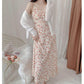 Floral Dress Ladies Suspenders Summer Loose Temperament Gentle Super Fairy Mid-length Dress Trendy