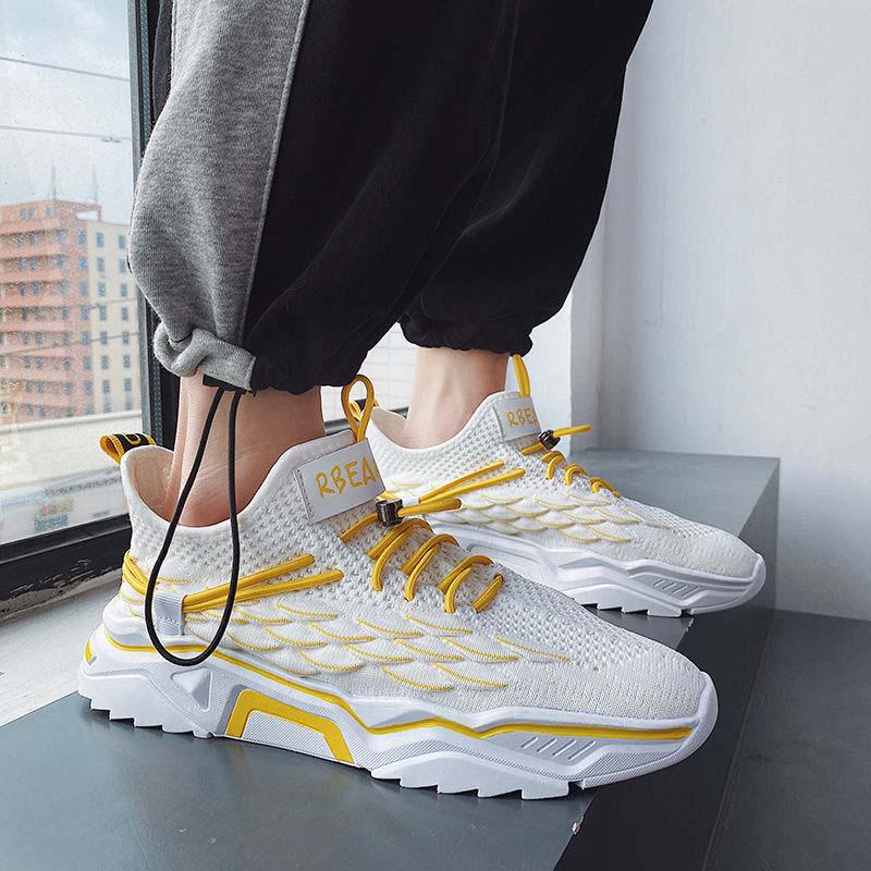 Size 39-44 Summer High Quality Men Mesh Sneakers Breathable Basketball Shoeses Non-slip Running Shoes Outdoor Travel Shoes