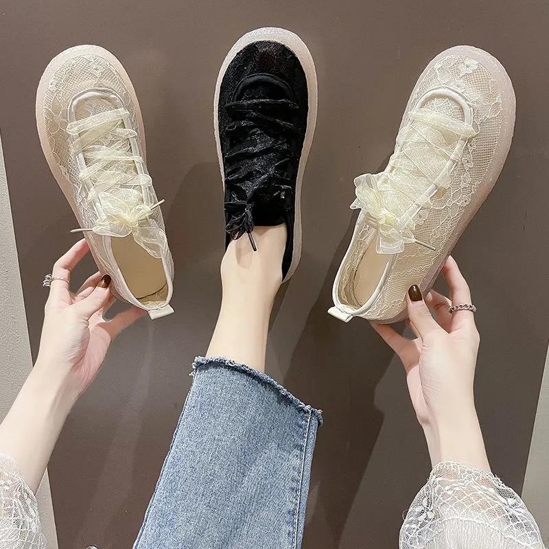 Breathable Hollow Fairy Wind Fisherman Shoes Jelly Sole Single Shoes Female Summer Roman Shoes Student Flat Net Shoes