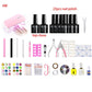 6W Mini UV nail Lamp 15ML Gel Nail Polish Set Manicure Set Nail Art  UV Varnish Tools Nail set