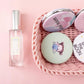 Mini Folding Cosmetic Mirror Portable Lovely Double-sided Small Clamshell  Folded Round Makeup Mirror