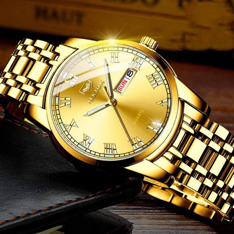 Mechanical Watches Fashion Luxury Men's Automatic Watch Clock Male Business Waterproof Wristwatch