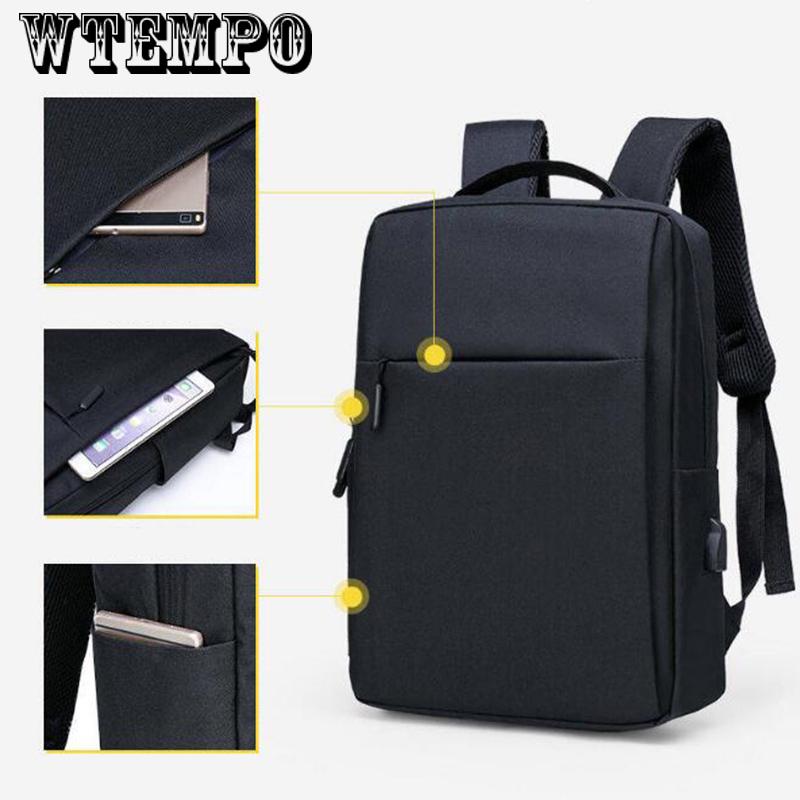 Men Travel Backpack Large Capacity Teenager Male Back Bag USB Charging Laptop Backpack Waterproof