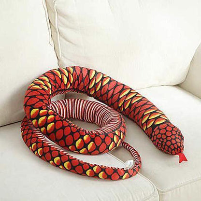 High Simulation Python Model Toy Big Realistic Snake Halloween Tricky Creepy Prank Scary Snake Toys
