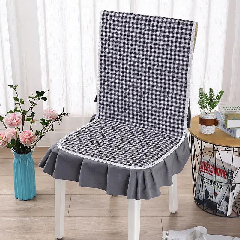 Home Chair Cover Universal Stool Cover Fabric Printing Home Dining Seat Cover