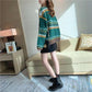 Autumn and Winter Casual Short Sweater Loose Retro Pullover Sweater Thick Knitted Women Sweater