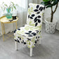 Universal Backrest Cover Stool Seat Fabric Home Dining Chair Cushion Cover Dining Table Cover Elastic One-Piece Chair Cover