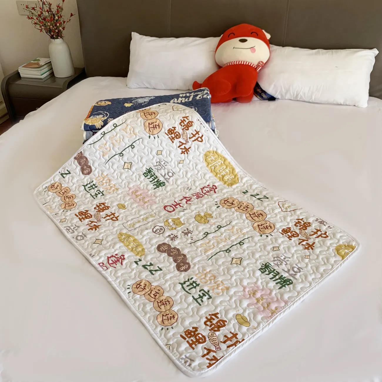 Pure Cotton Pad Moon Maternal Mature Period Baby Pad Can Be Washed with Leak-proof Periodic Urine Pad Repeatable Mattress