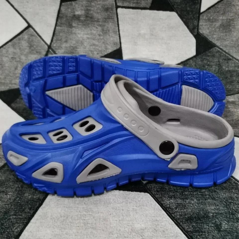 Men's Daily Non-slip Hollow Hole Shoes Outdoor Leisure Beach Sandals Sports Slippers Summer Bathroom Flip Flops