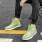 Slip on Rain Boots Men PVC Waterproof Ankle Boots Work Shoes for Boy Male Fashion Non-slip Water Shoes Anti Skid 36-44