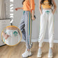 Spring and Summer Girls Casual Thin Sweatpants Loose Fashion Is Thin and Waisted All-match Harlan Pants Trend