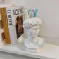 Literary Retro Ornaments David Statue Pen Holder Office Sundries Storage
