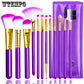 12Pcs Professional Makeup Brushes Set Powder Foundation Eyeshadow Powder Cosmetic Concealer