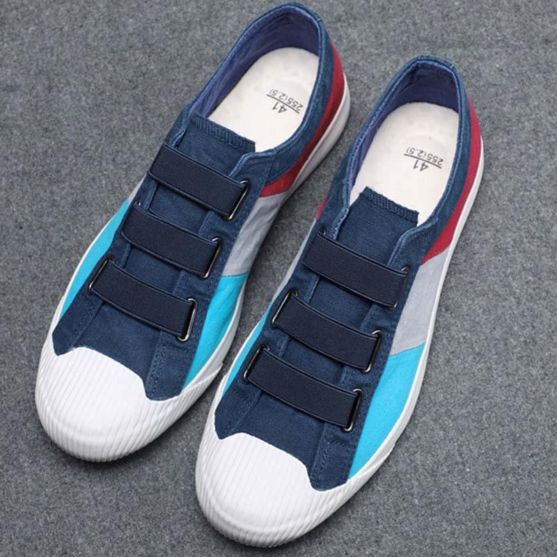 Plus Size 38-44 Summer Men Sneakers Comfortable Running Basketball Shoes Breathable Shockproof Non-slip Canvas Shoes