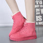 Winter Short Tube Snow Boots Korean Martin Boots Women's Shoes Plus Velvet All-match Cotton Shoes