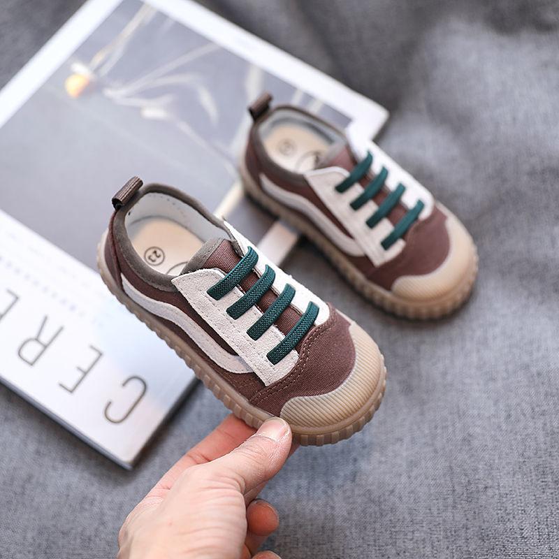 Children's Shoes Spring Summer  Kindergarten Non-slip Soft Bottom Men's and Women's Baby Shoes Casual Canvas Shoes