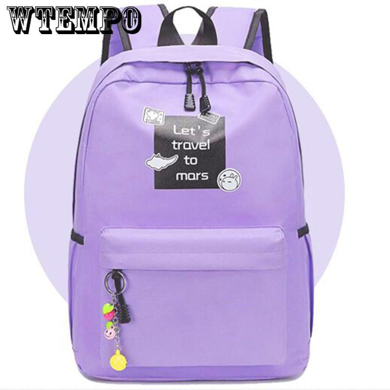 Large Capacity Backpack Women School Bags For Teenagers Female Oxford fabric Backpack