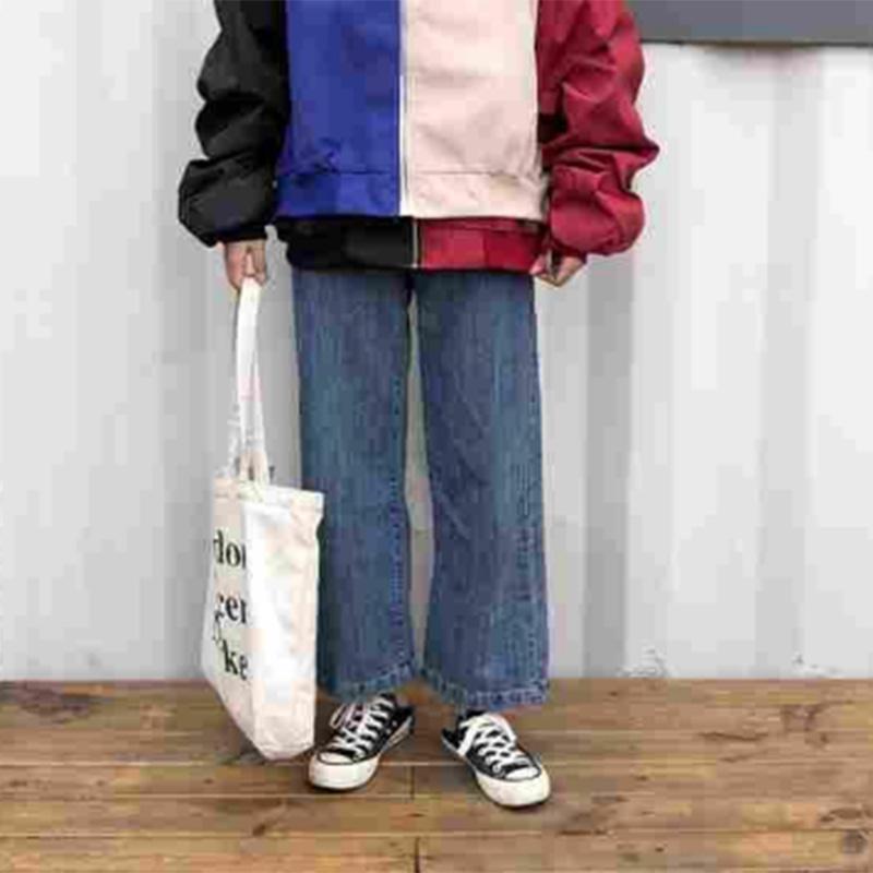 Spring and Autumn Baseball Uniform Women's Sports Zipper Loose All-match Short Jacket Student Casual Jacket Top Fake Two Pieces