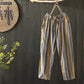 Cotton Nine-point Pants Women Loose Summer Wild Striped Casual Pants Harem Pants Carrot Pants Trendy Women