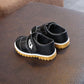 Kids Shoes Platform Shoes Buckle Mary Janes Boys Shoes Baby Children Leather Shoes Black
