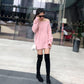 Women sexy Off-shoulder Sweaters  Autumn Winter Mid-length Loose  Knitted  pullover Sweater Dress