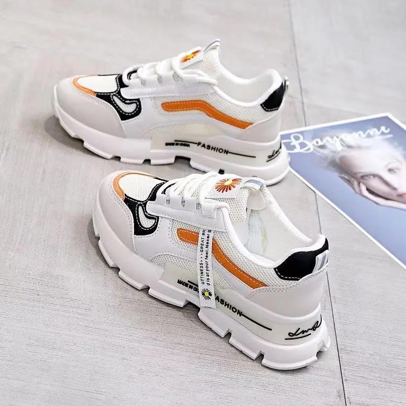 Mesh Daddy Shoes Women's Casual Shoes Student Korean Style Breathable Sneakers