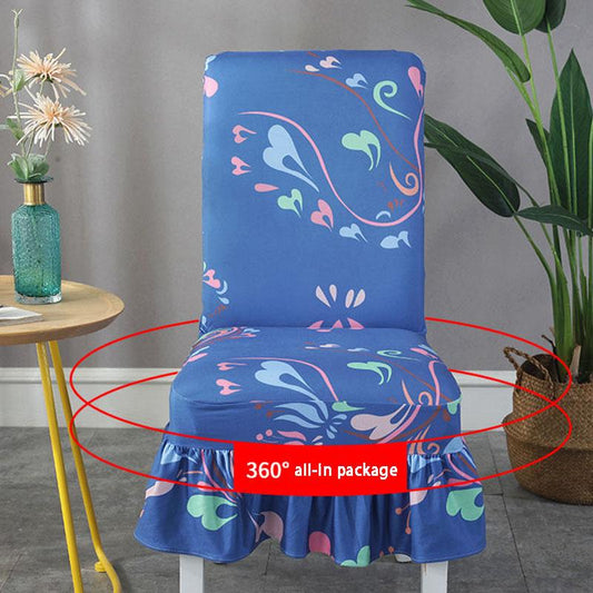 2/4/6Pcs  Elastic Stretchable Dining Chair Cover Printed Chair Covers for Dining Room Kitchen Living Room