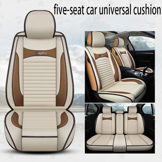 Five-seater car seat cushion Car seat cushions, car seat covers, fabric seat covers