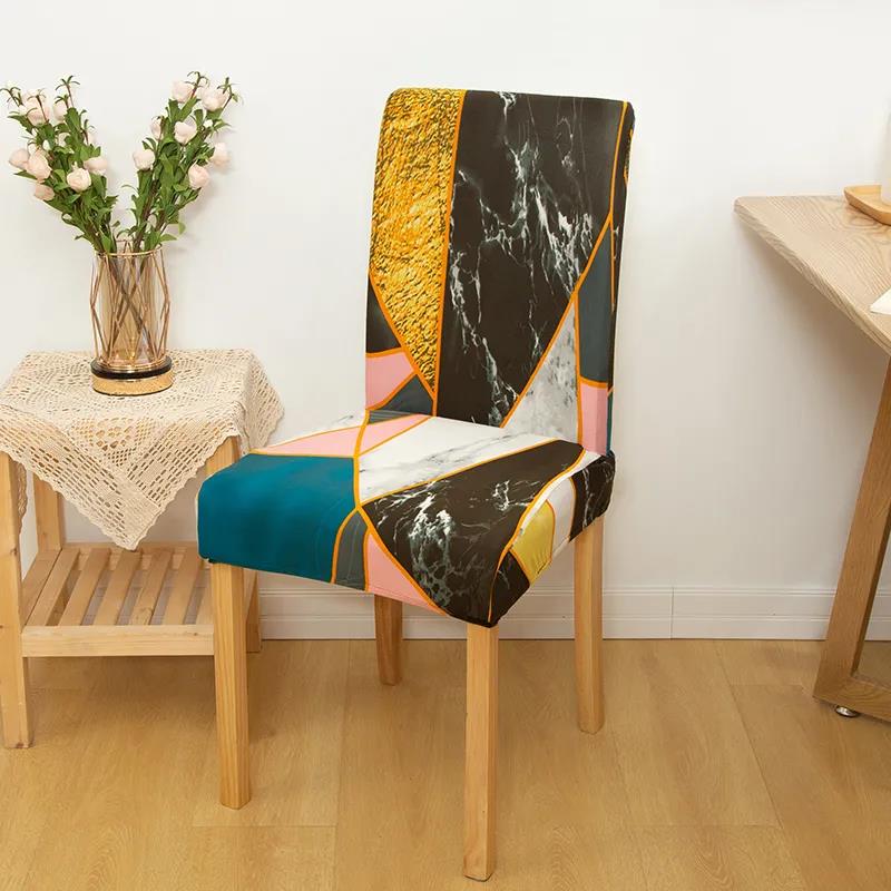 Household All-inclusive Universal Elastic Chair Cover Dining Table Conjoined Simple Universal Stool Cover