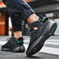 Men's Spring Coconut Shoes All-match Casual Shoes Summer Large Size Sports Running Shoes Students Flying Woven Shoes Casual Mesh Shoes