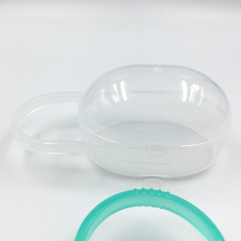 1pc Portable Baby Solid Pacifier Box Kids Feeding Nipple Elliptical Case Holder Newborn Trave