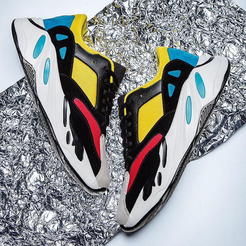Thick Bottom 700 Sports Shoes Male Kanye Summer Shoes Men Korean Version of The Trend of Wild Students Casual Running Shoes