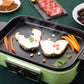 British Multi-function Cooking Pot Barbecue Meat Boiler Household Electric Pot for Frying and Cooking Fried Egg Barbecue Plate