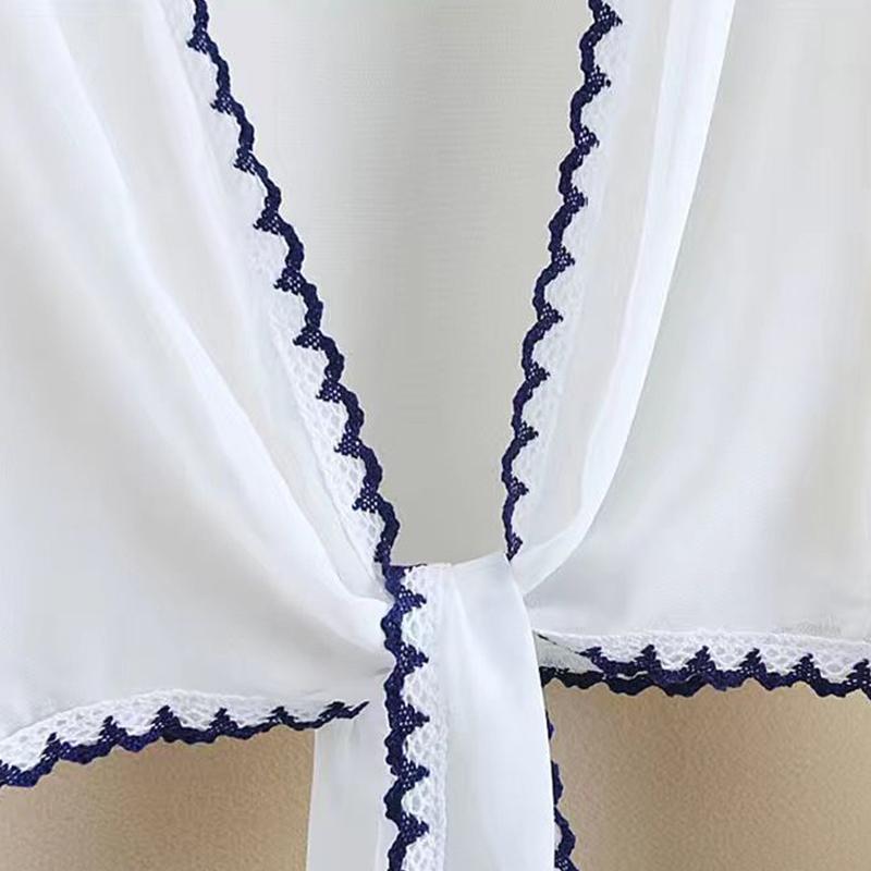 Shawl Cardigan Women's Summer Waistcoat All-match Sun Protection Clothing Thin Section Short Outer Chiffon Shirt