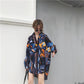 Geometric Print Women Dress Girl Loose O-Neck Casual Long T-shirt Dress Loose Home Comfort Outer Convenient