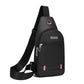 Men's Chest Bag Simple Storage Bag Travel Small Backpack Black Messenger Bag Mini Coffee Bag Shoulder Bag Shoulder Bag Handbag