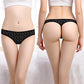 6 Pcs/Lot Brand Panties Women G-String Cotton Print Briefs Breathable Sexy Lingerie Underwear