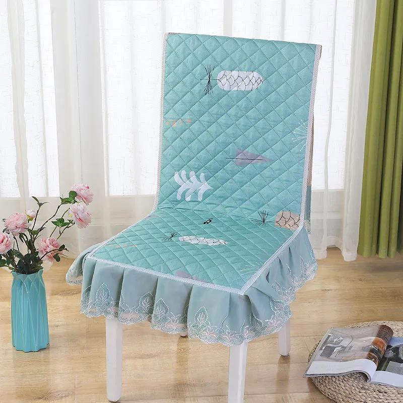 Universal Dining Table and Chair Cushion Universal Thickened One-piece Cushion Non-slip Dining Chair Cover