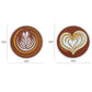 4 Packs of Nordic Coffee Pad Creative Insulation Pad Coaster Restaurant Simple Thickened Coaster